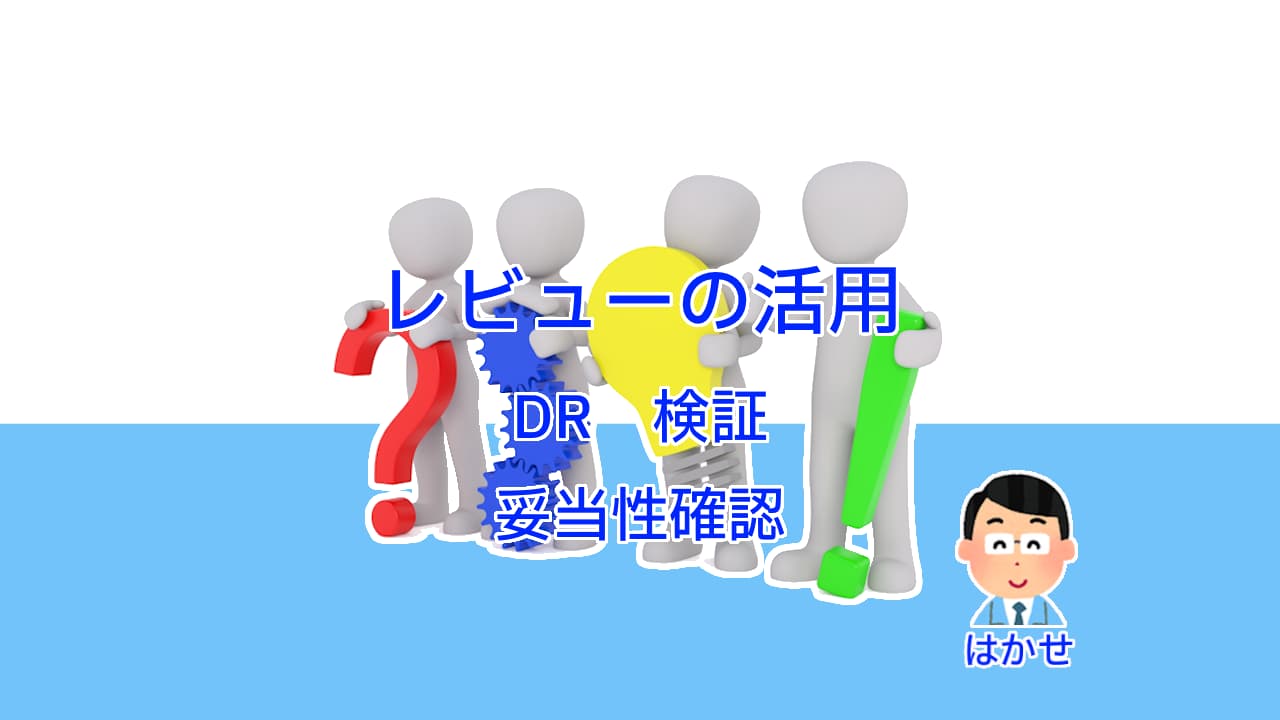 レビュー（DR、検証、妥当性確認）を活用していますか